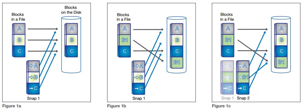 Snapshot technology diagram